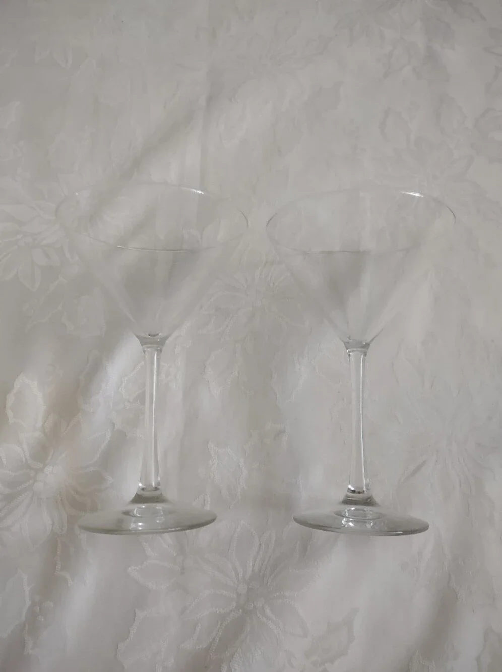 Oversize Martini Glasses Tall Stem